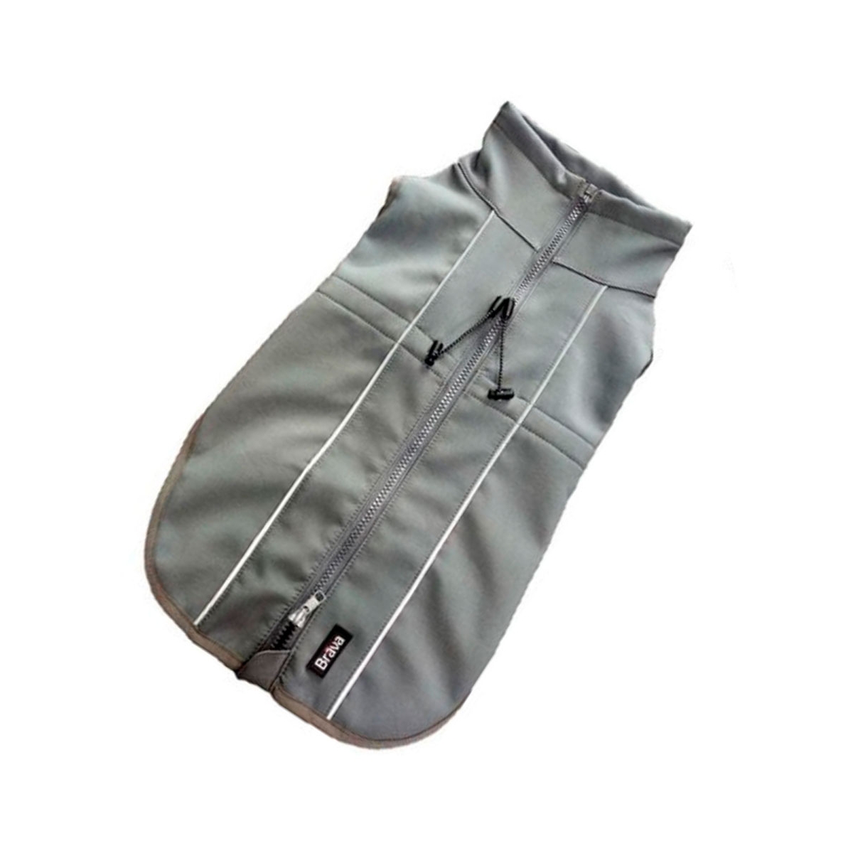 Finnero Sport куртка для собак softshell 30, серый цвет - Изображение товара