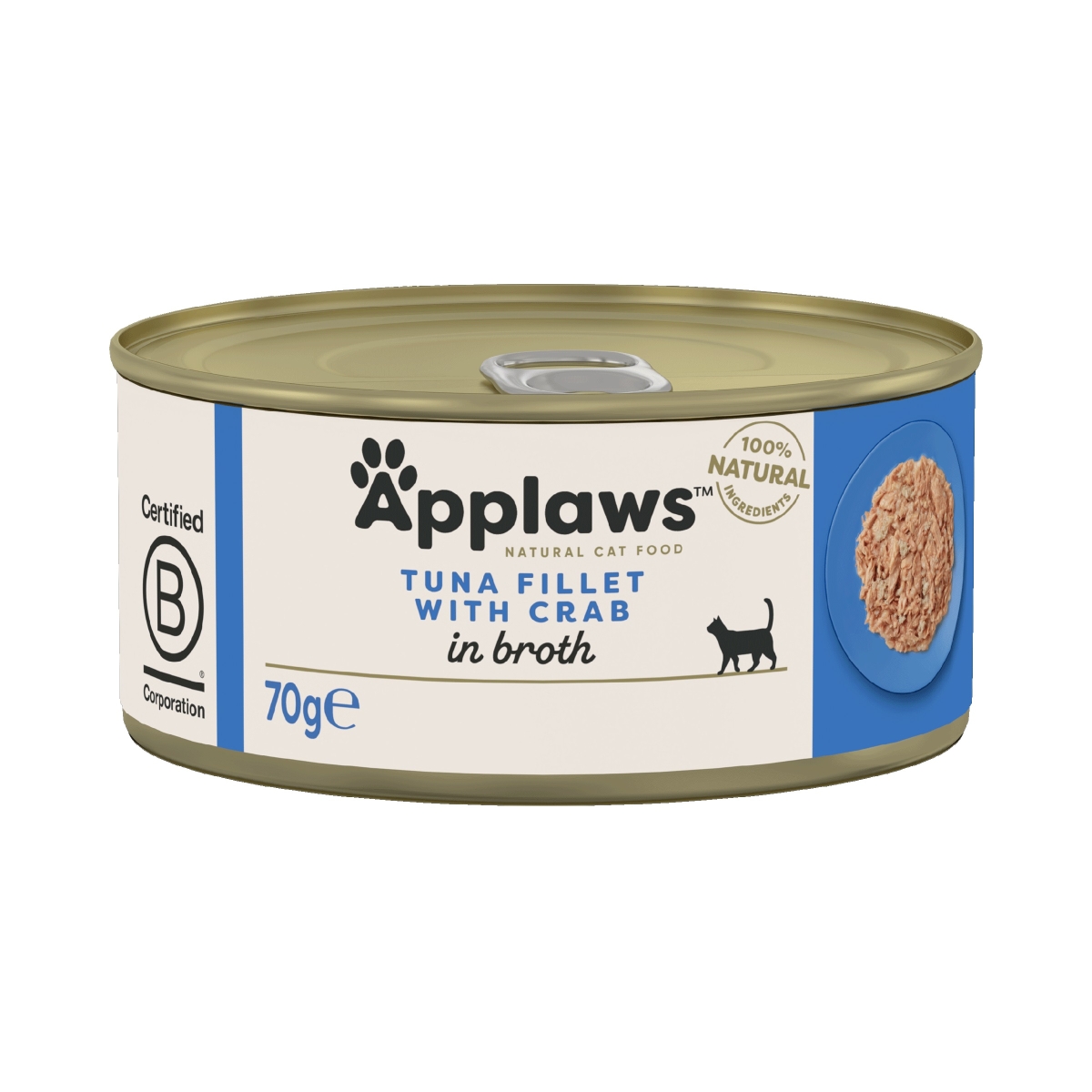 Applaws консервы для кошек, тунец/мясо краба, 70 г - Изображение товара 1