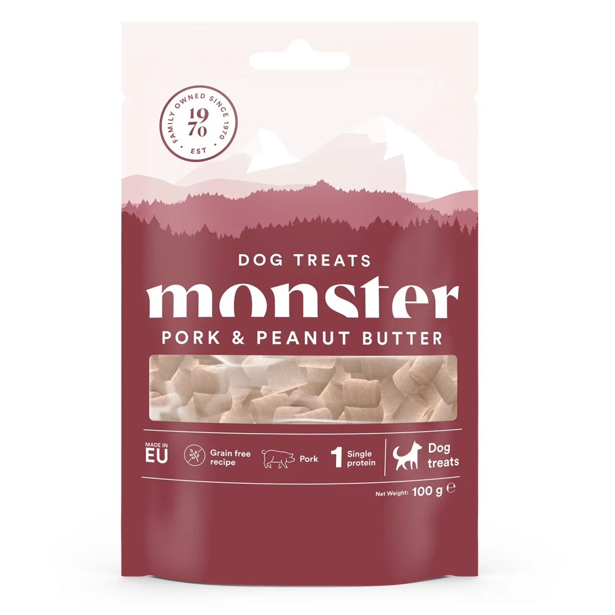 MONSTER DOG KOERA MAIUS SIGA/MAAPÄHKLIVÕI 100G* - Изображение товара