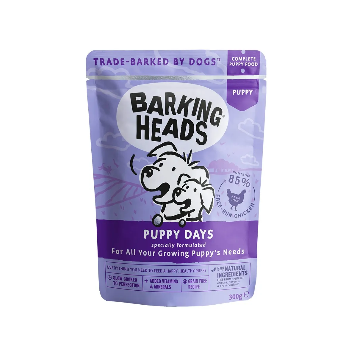 Barking Heads Puppy Days влажный корм для щенков, 300 г - Изображение товара 1