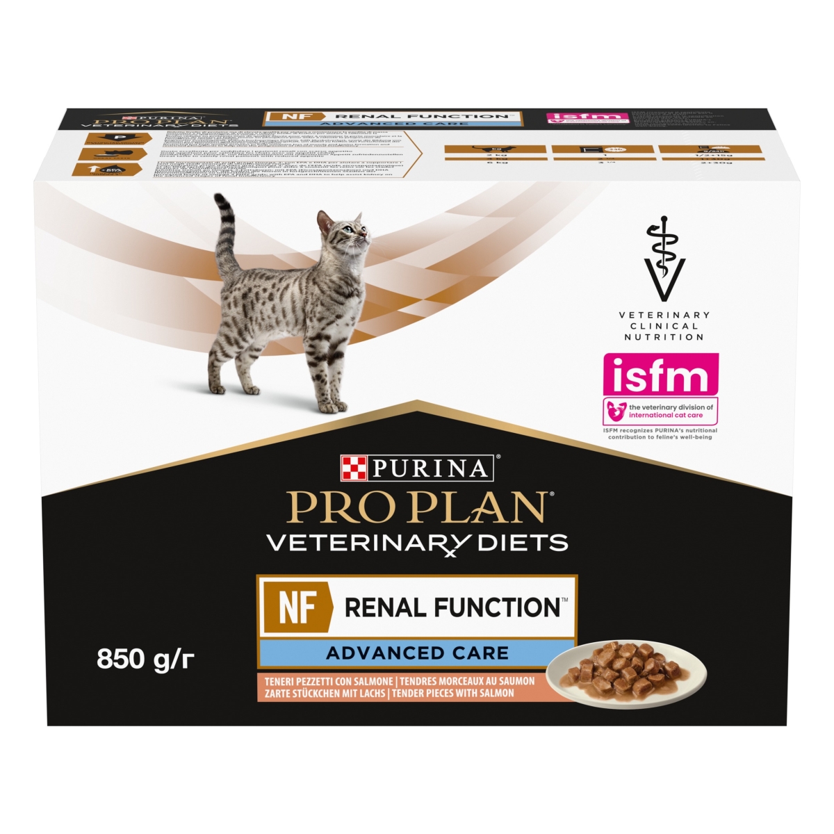 PPVD RENAL FUNCTION NF FELINE ADV.CARE EINEKOTIKE SALMON 85G N10 - Изображение товара