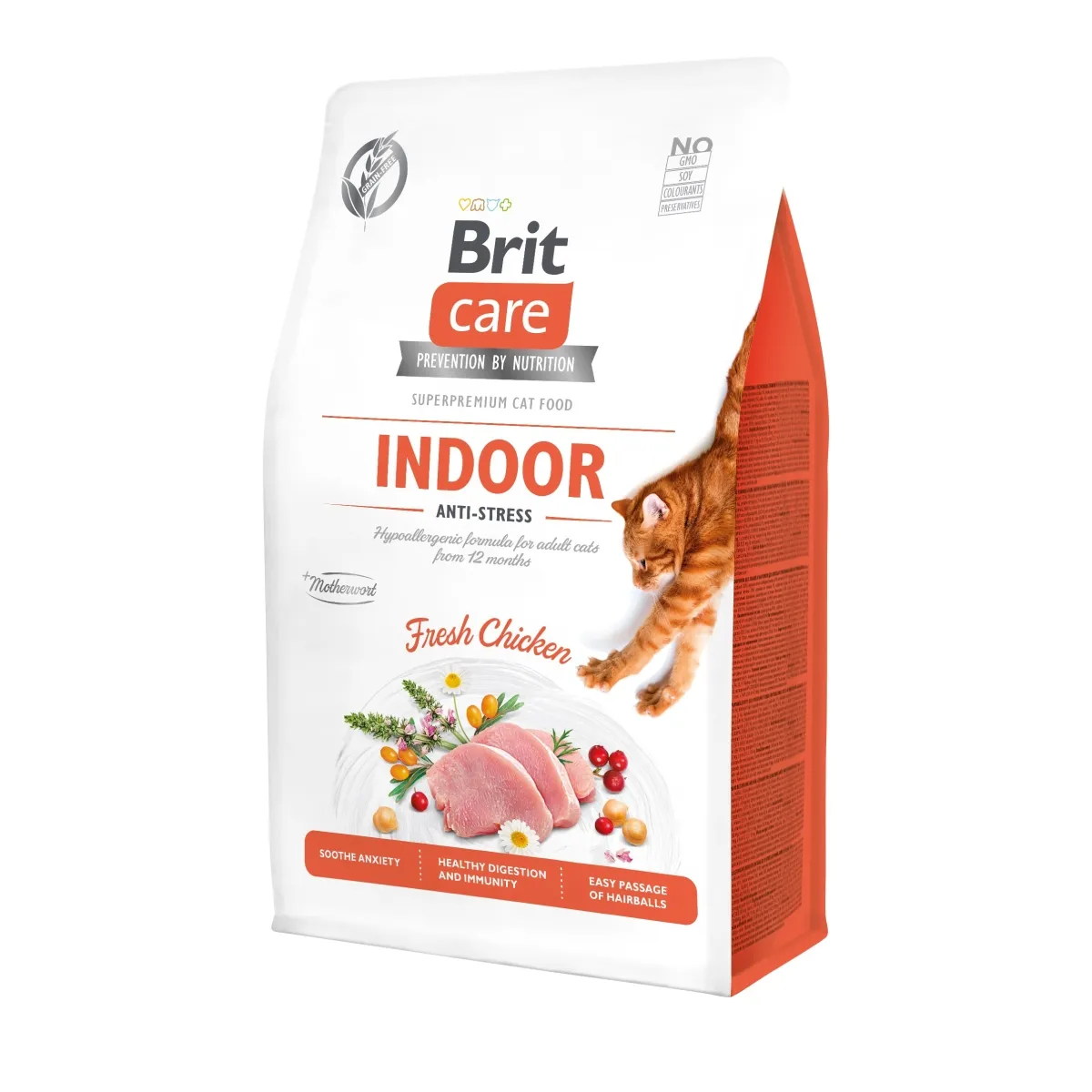 BRIT CARE KASSI TÄISSÖÖT INDOOR ANTI-STRESS 7KG* - Изображение товара
