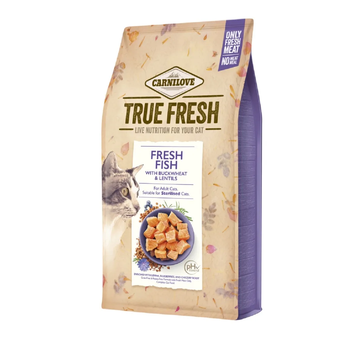 CARNILOVE TRUE FRESH KASSI TÄISSÖÖT KALA 340G* - Изображение товара