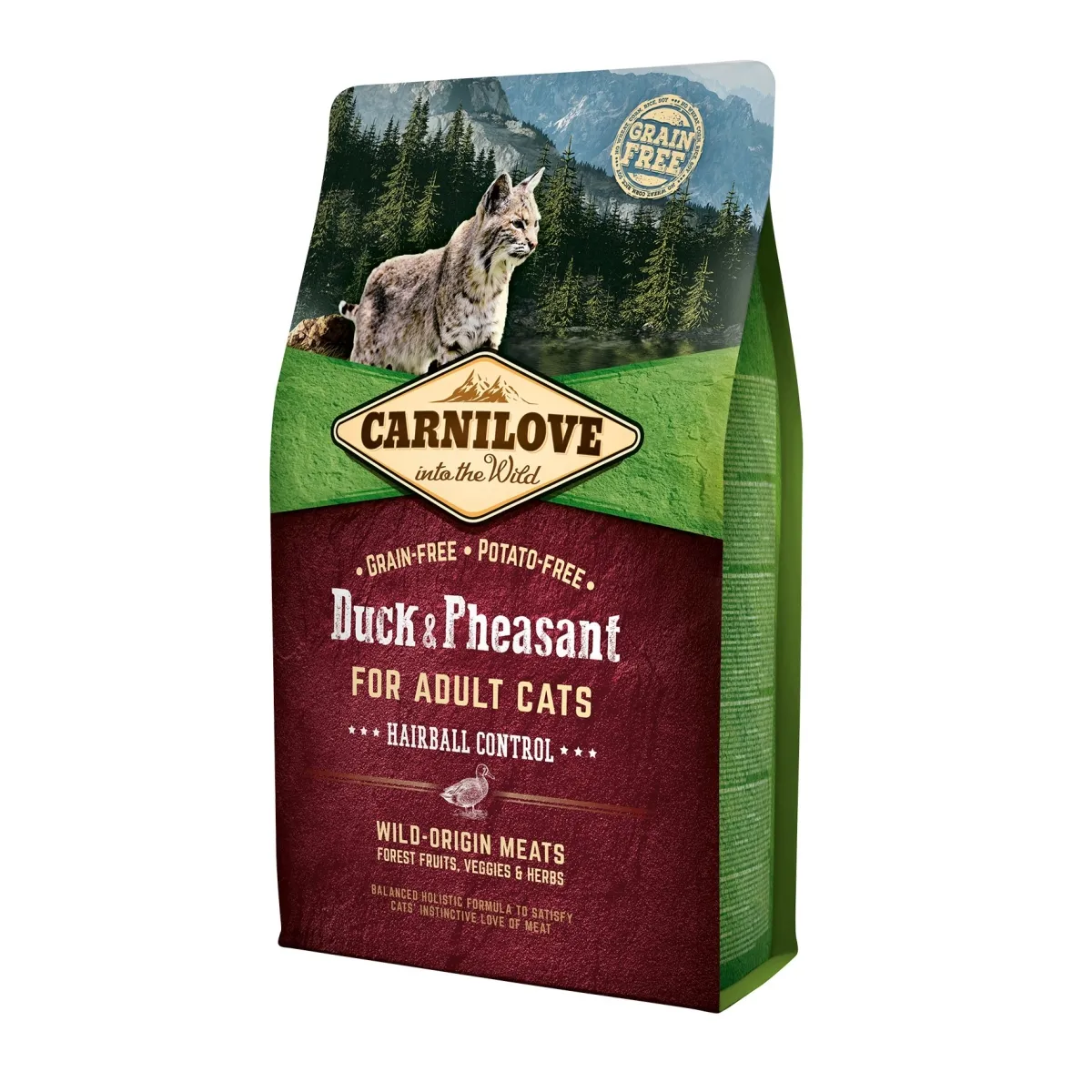 CARNILOVE KASSI TÄISSÖÖT HAIRBALL PART/FAASAN 400G* - Изображение товара