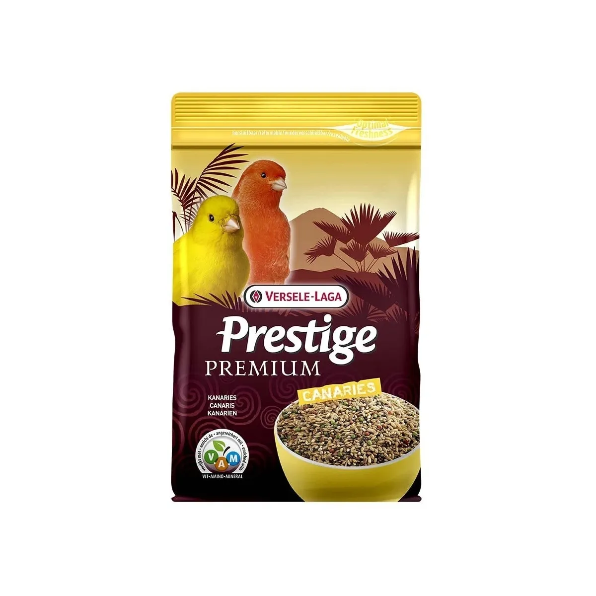 Полноценный корм для птиц VERSELE-LAGA PREM.PRESTIGE CANARIES 800 г - Изображение товара