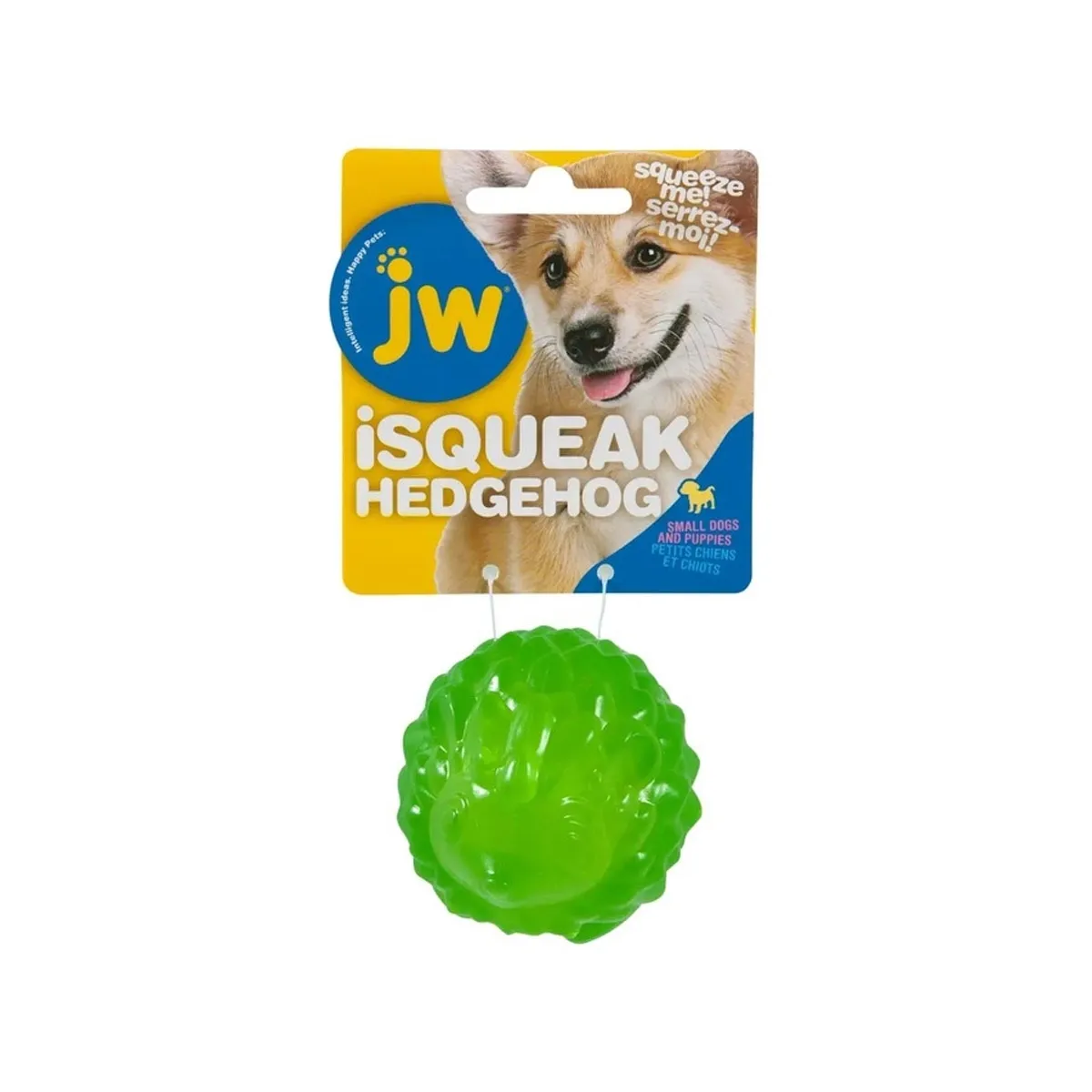 Игрушка для собак мячик JW Hedgehog Squeaky, S - Изображение товара 1