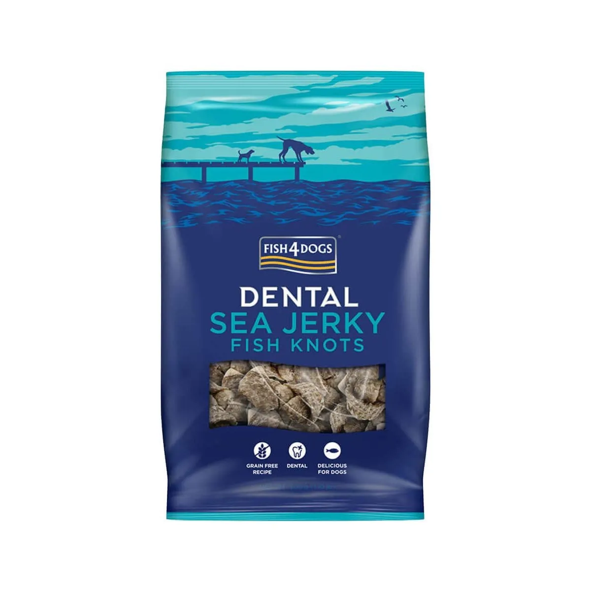 Fish4Dogs Sea Jerky Fish Bones лакомство для собак, 500 г - Изображение товара