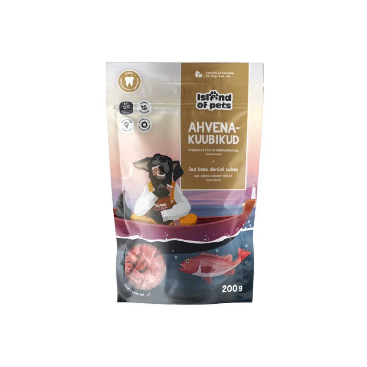 ISLAND OF PETS MAIUS AHVENAKUUBIKUD 200G - Изображение товара