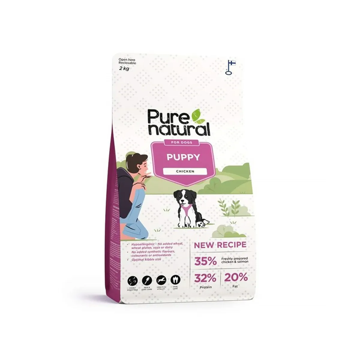 PURENATURAL KUTSIKA TÄISSÖÖT 2KG* - Изображение товара 1