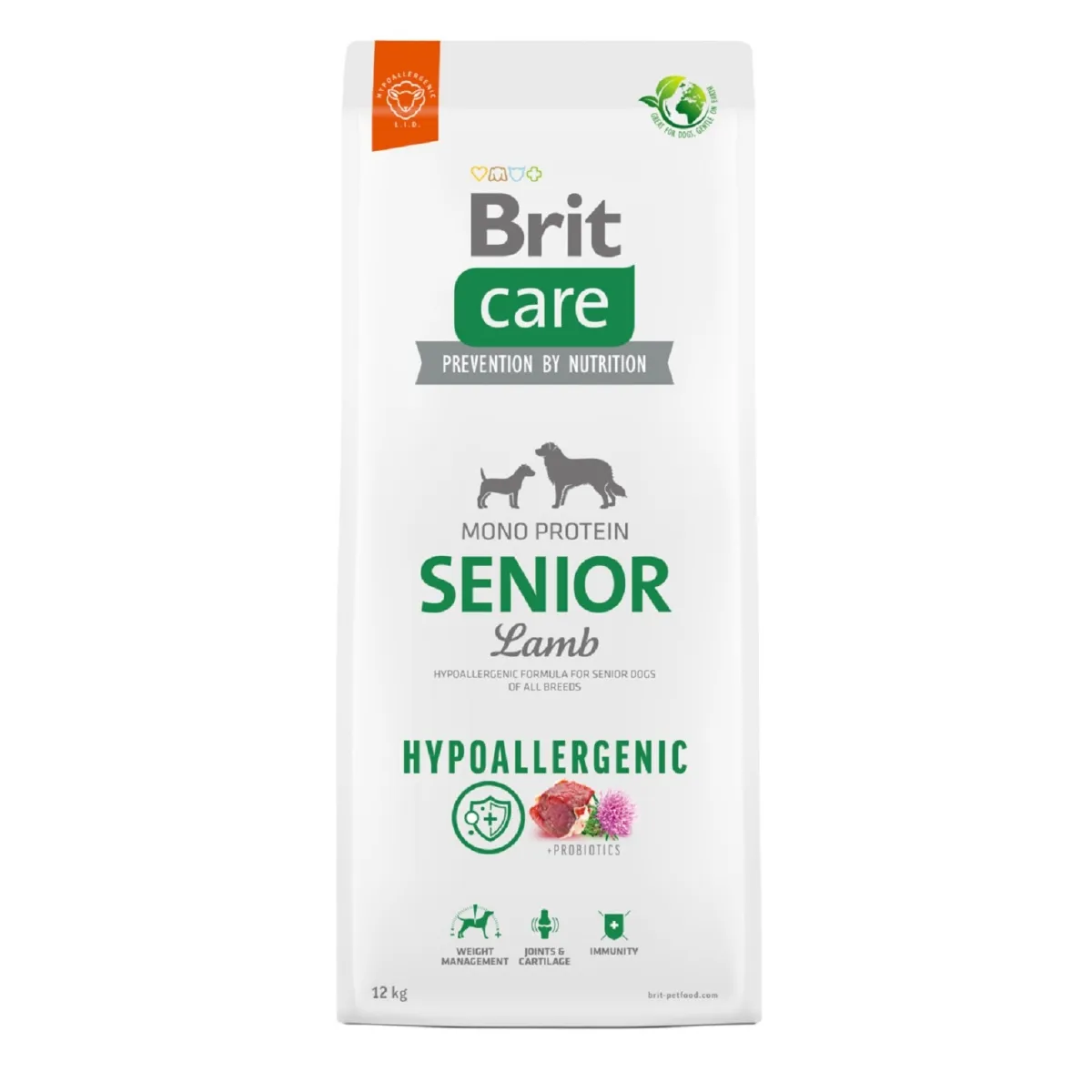 BRIT CARE KOERA TÄISSÖÖT SEENIOR LAMMAS/RIIS 12KG* - Изображение товара
