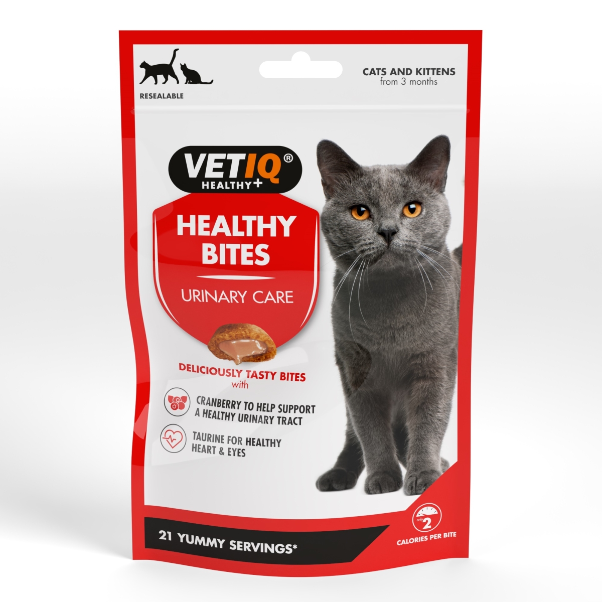 VETIQ Healthy Bites Urinary Care лакомство для кошек и котят, 65 г - Изображение товара