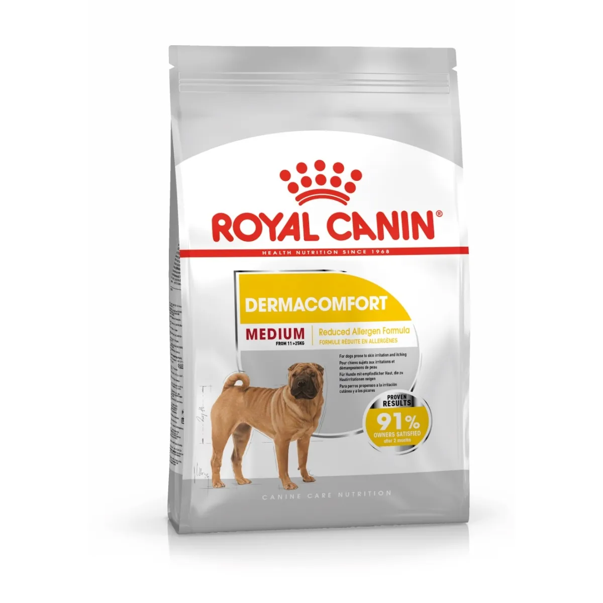 Royal Canin Dermac. корм для собак среднего роста, 3 кг - Изображение товара