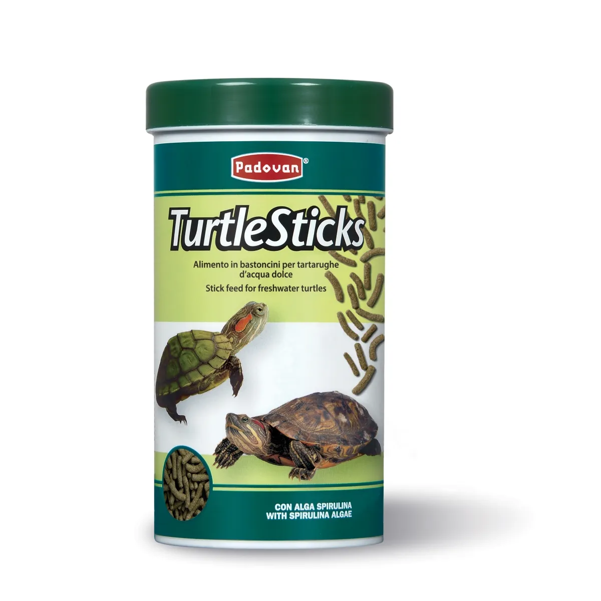 Padovan Turtлe Sticks полноценный корм для черепах, 70 г/250 мл - Изображение товара