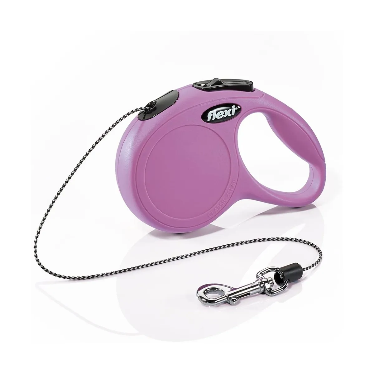 Flexi Classic XS поводок-рулетка для кошек, шнур, 3 м, розовый - Изображение товара