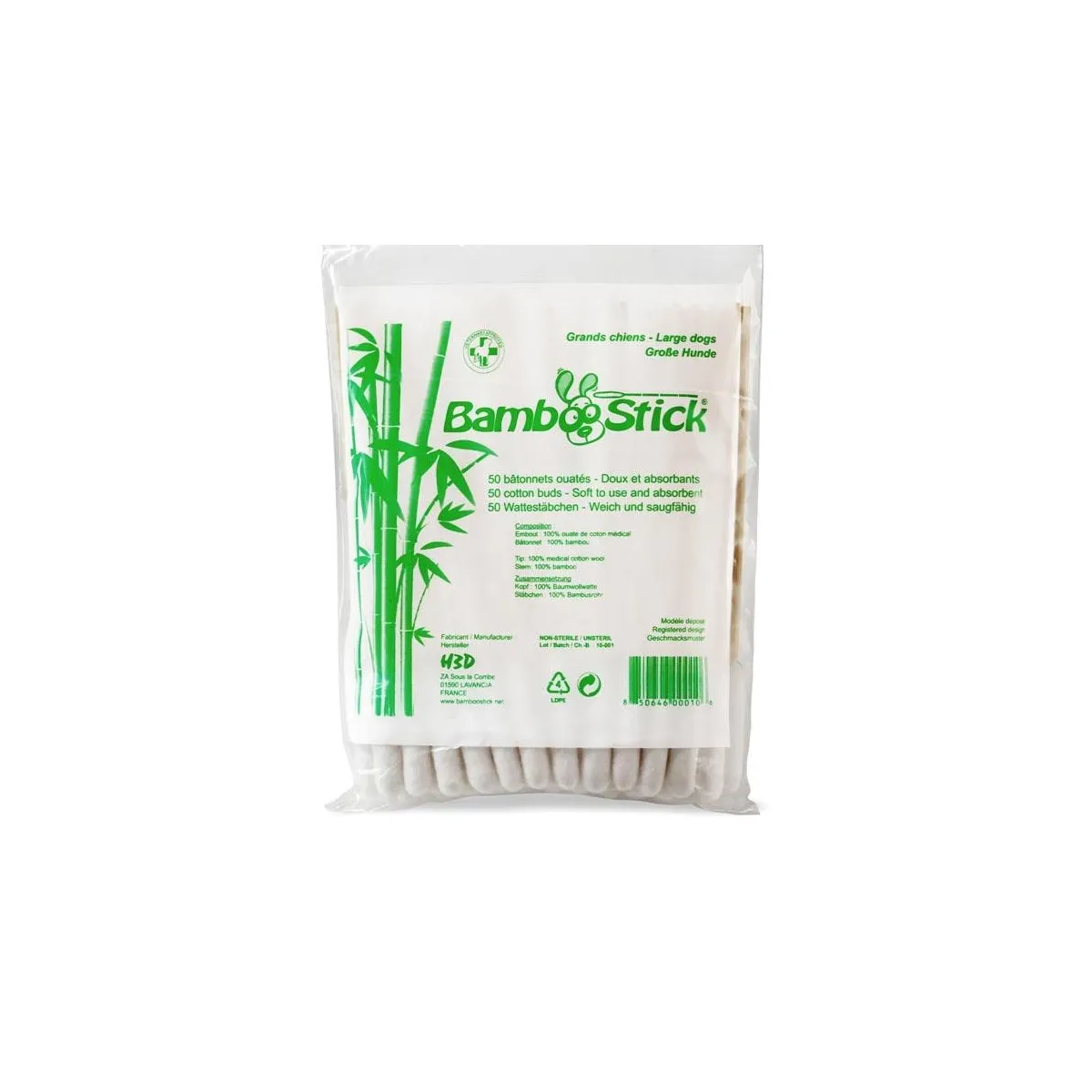 BAMBOOSTICK VATITIKUD 15CM L/XL N50 - Изображение товара