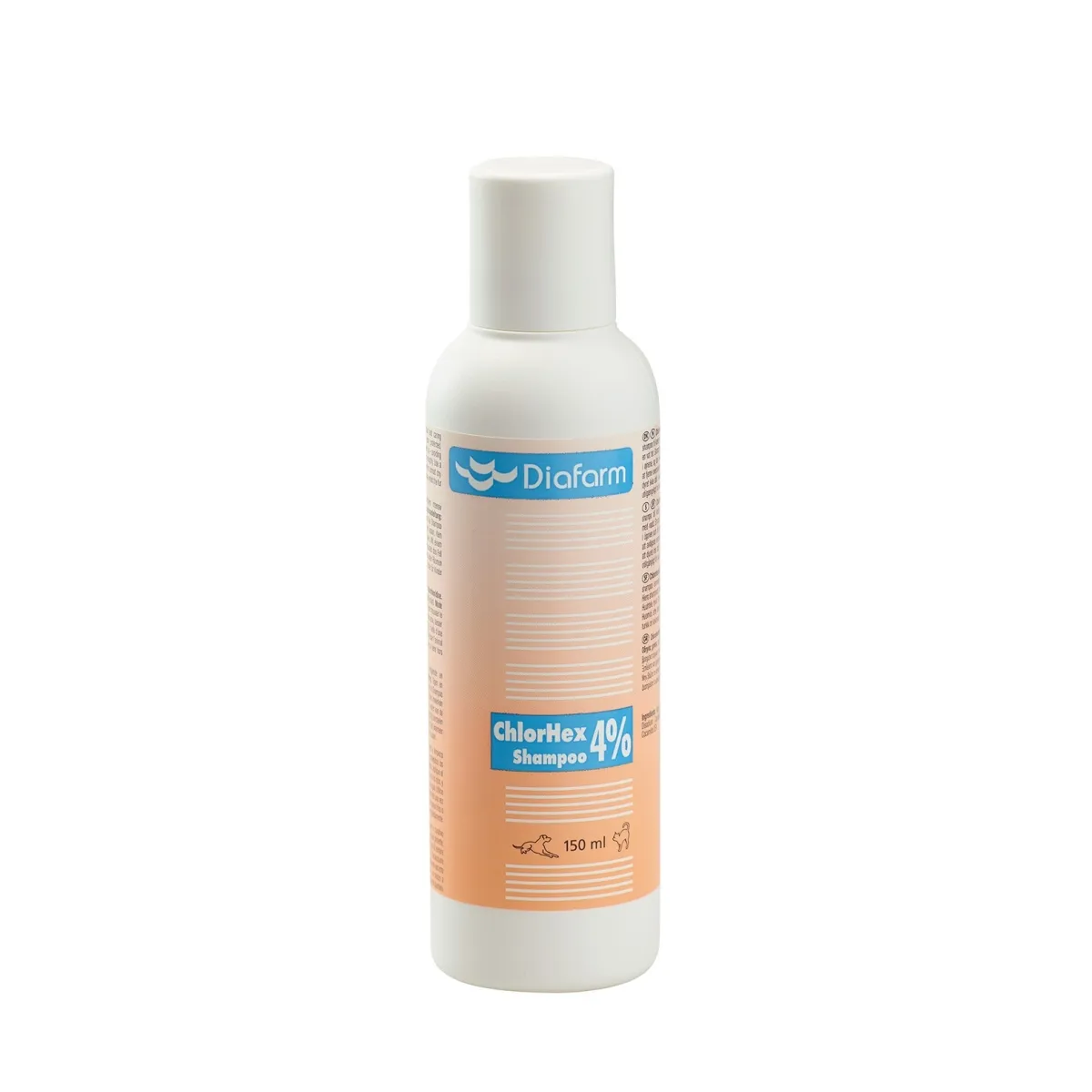 Diafarm Chlorhexidine 4% дезинфицирующий шампунь, 150 мл - Изображение товара