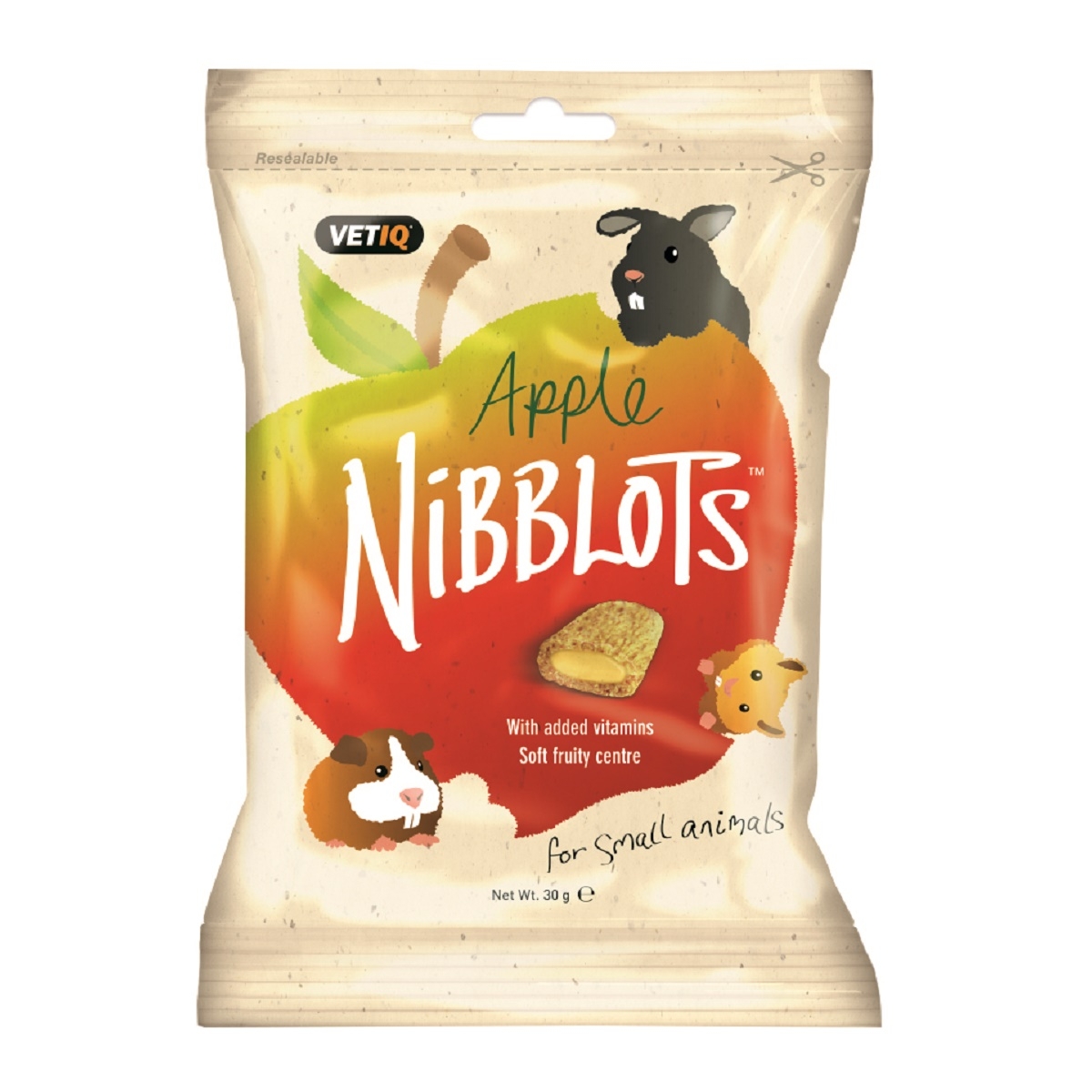 VETIQ VÄIKELOOMA MAIUS NIBBLOTS APPLE 30G - Изображение товара 1