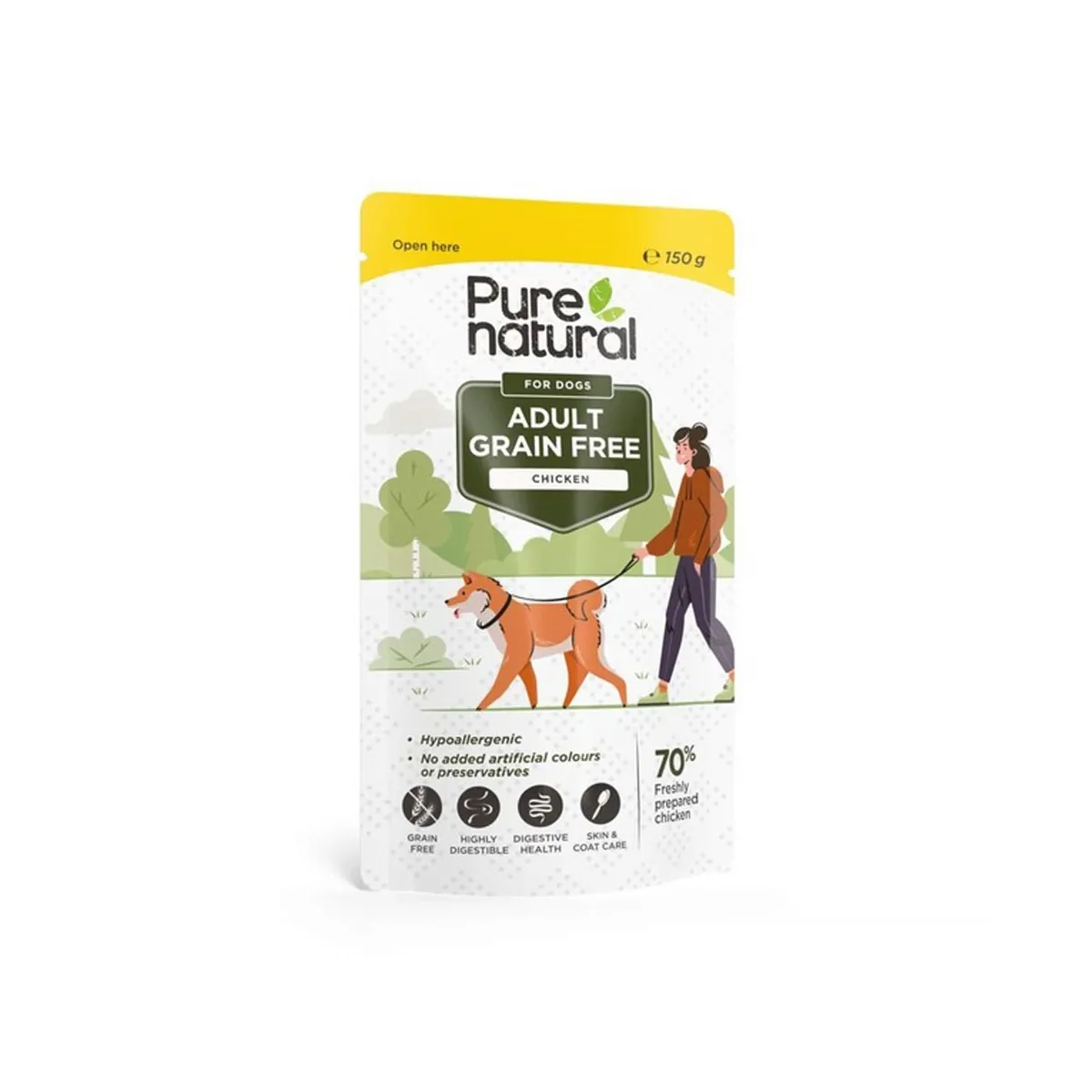 PURENATURAL KOERA EINEKOTIKE KANA 150G* - Изображение товара
