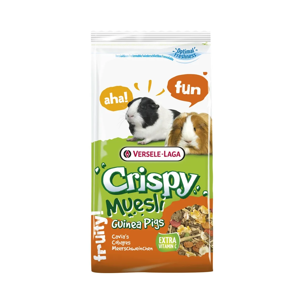 Versele-Laga Crispy Muesli корм для морских свинок , 1 кг - Изображение товара