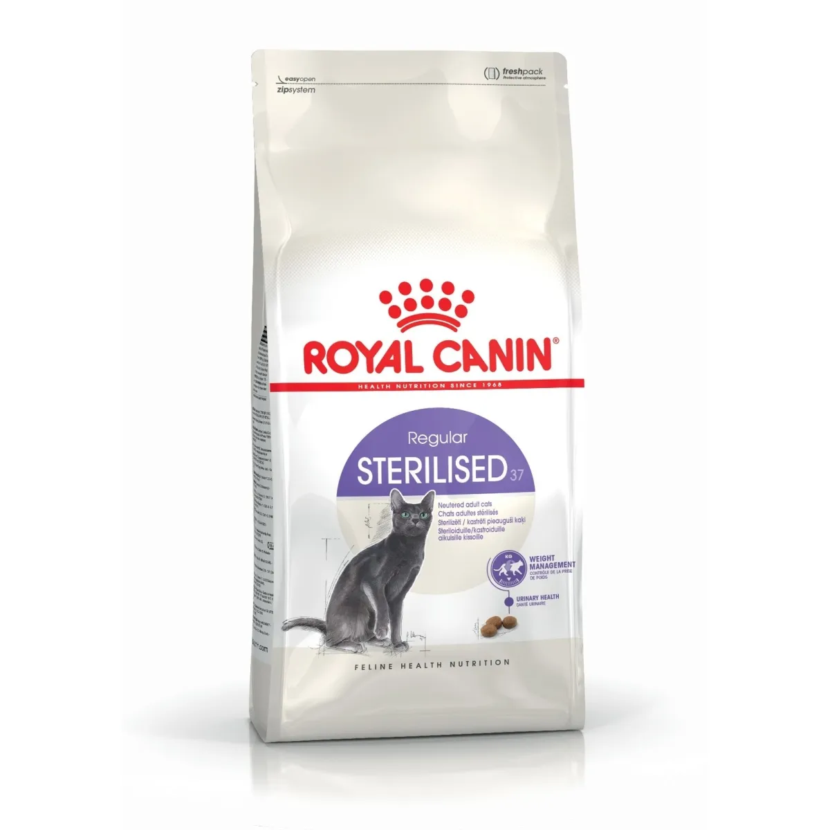 Royal Canin Feline Sterilised 37 Adult - сухой корм для кошек, 4 кг - Изображение товара