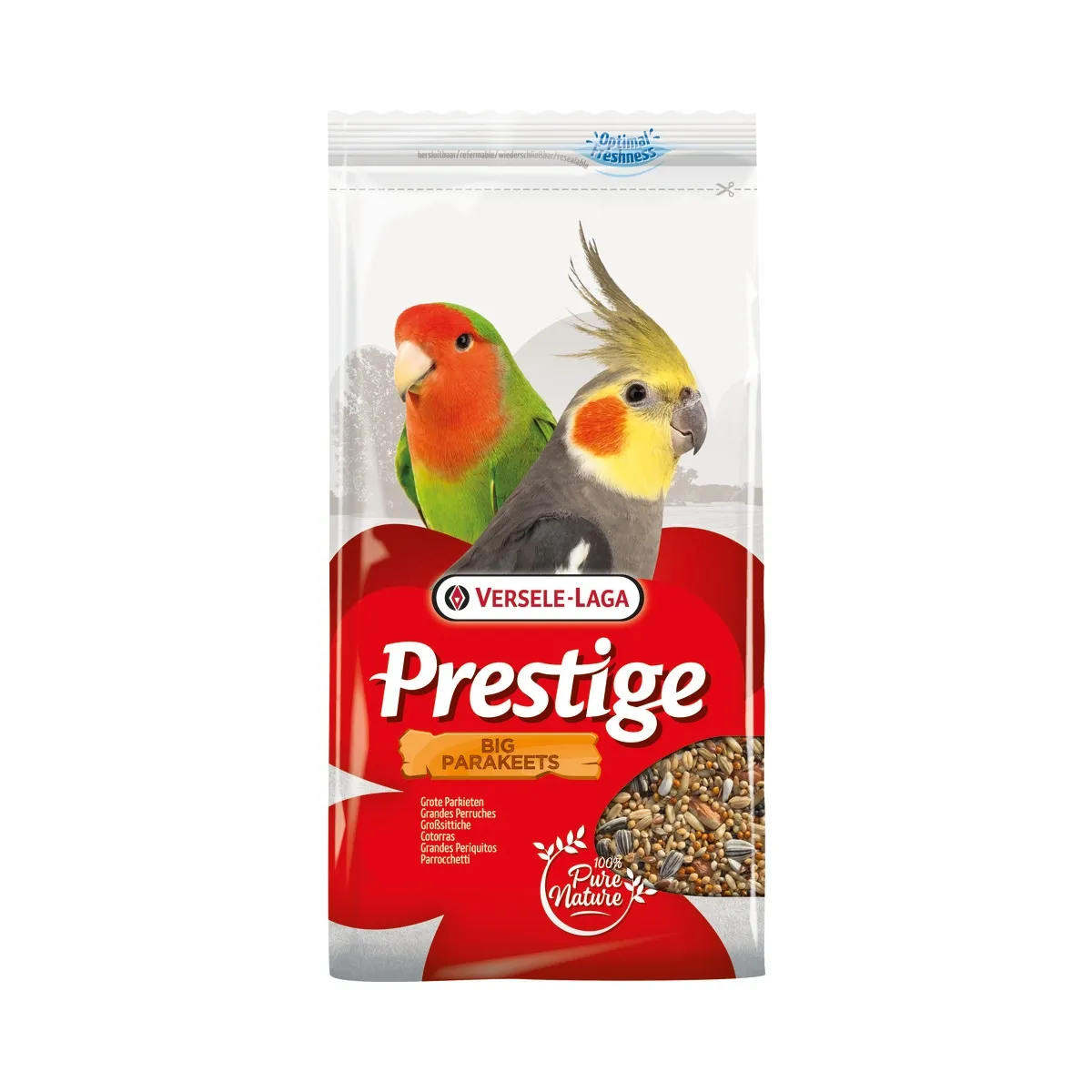 Корм для птиц Versele-Laga Prestige Big Parakeets, 1 кг - Изображение товара 1