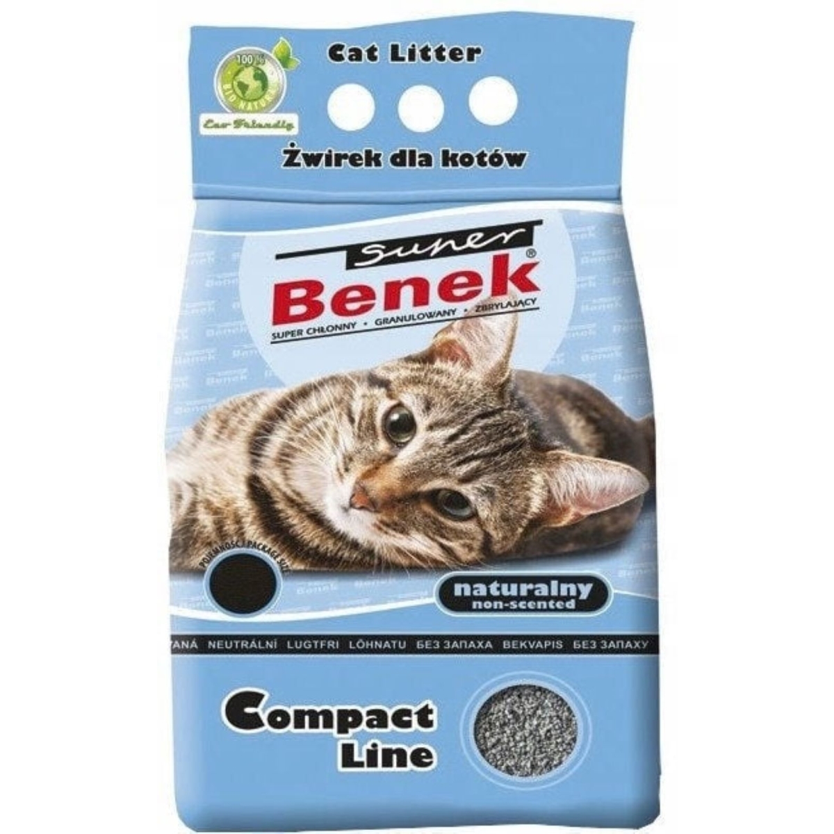 Certech Super Benec Compact кошачий наполнитель, 25л - Изображение товара