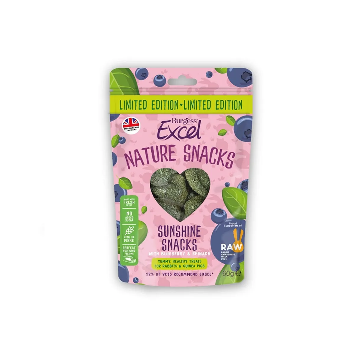 BURGESS EXCEL VÄIKELOOMA MAIUS SUNSHINE 60G - Изображение товара