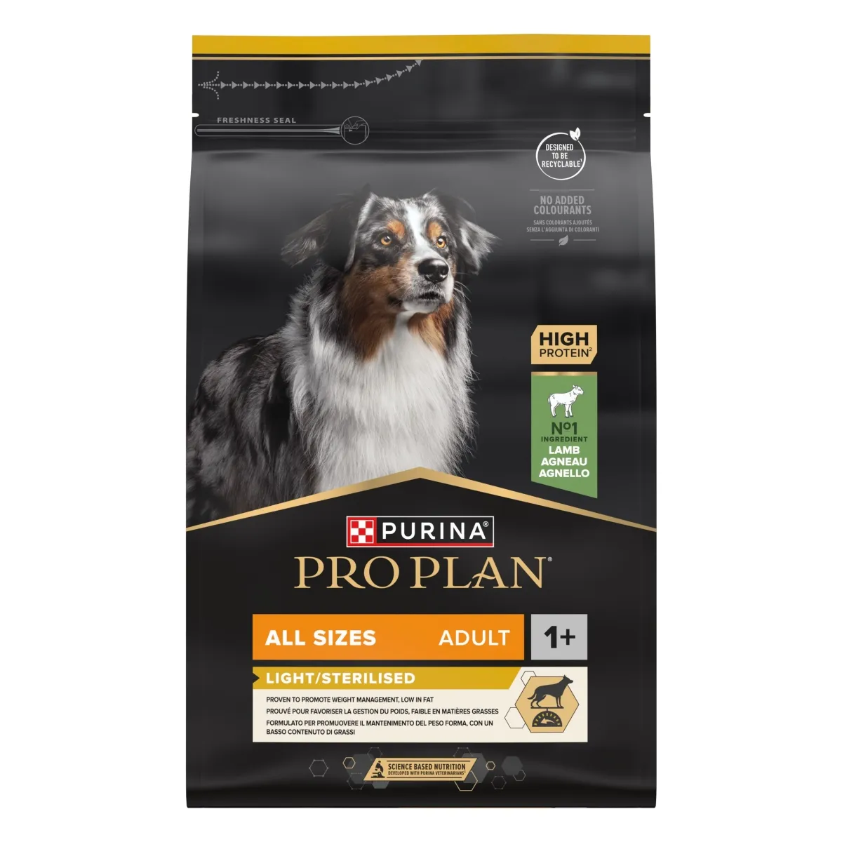 PRO PLAN KOERA TÄISSÖÖT LIGHT/STER. LAMMAS 3KG - Изображение товара