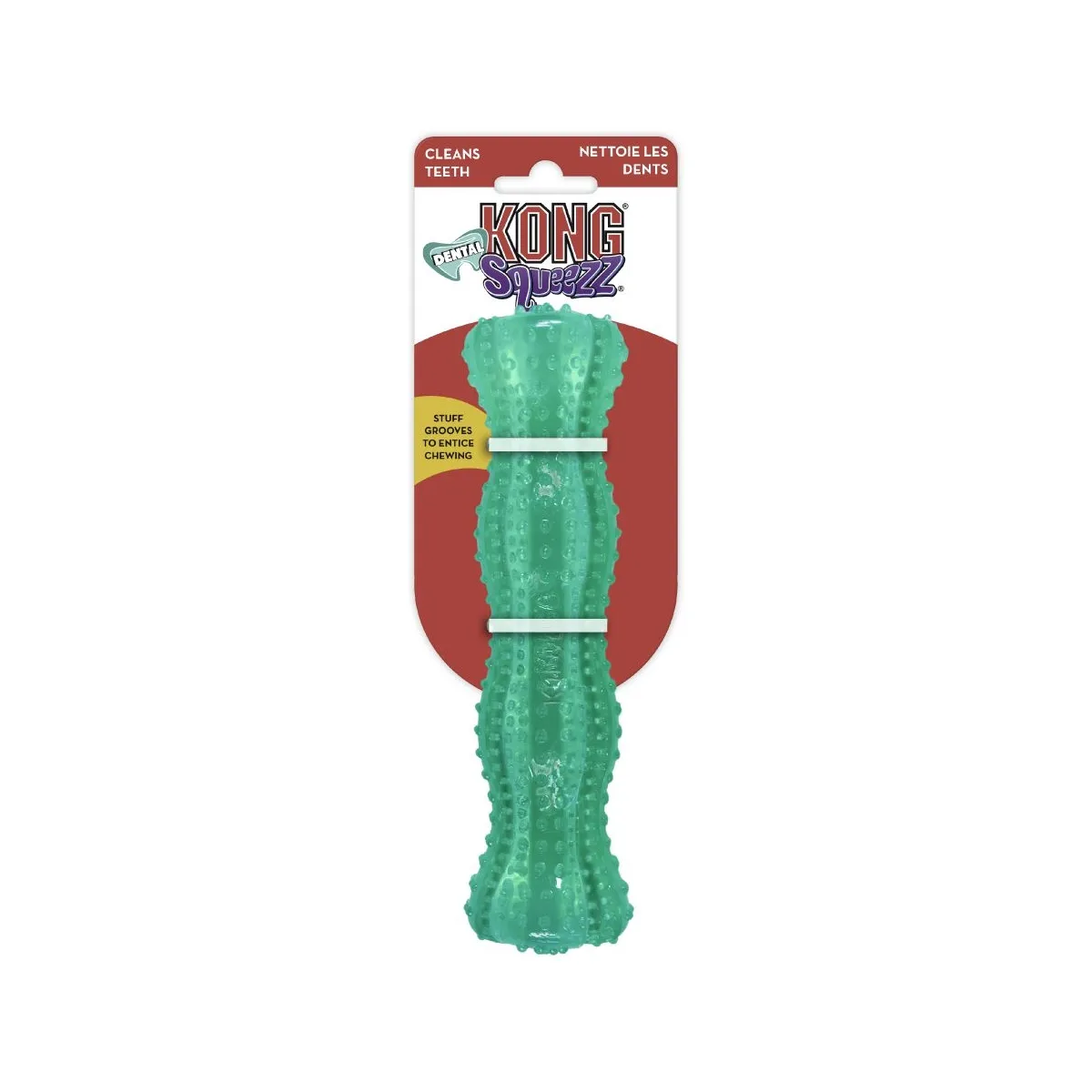 KONG SQUEEZZ DENTAL KOERA NÄRIMISMÄNGUASI M - Изображение товара