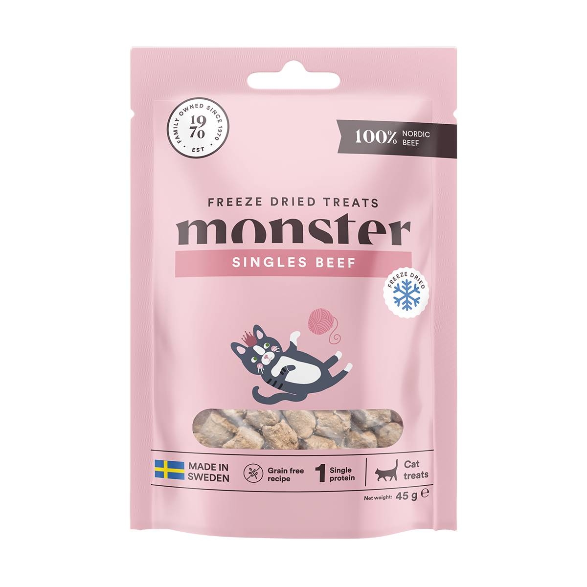 MONSTER CAT KASSI KÜLMKUIVATATUD MAIUS VEIS 45G* - Изображение товара