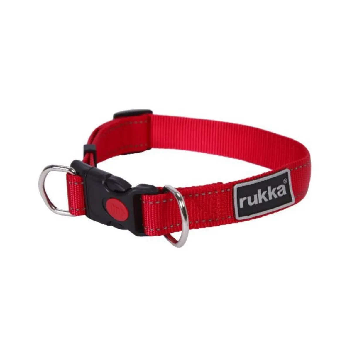 Rukka Bliss Polar M ошейник, 25мм/30-50см, красный - Изображение товара