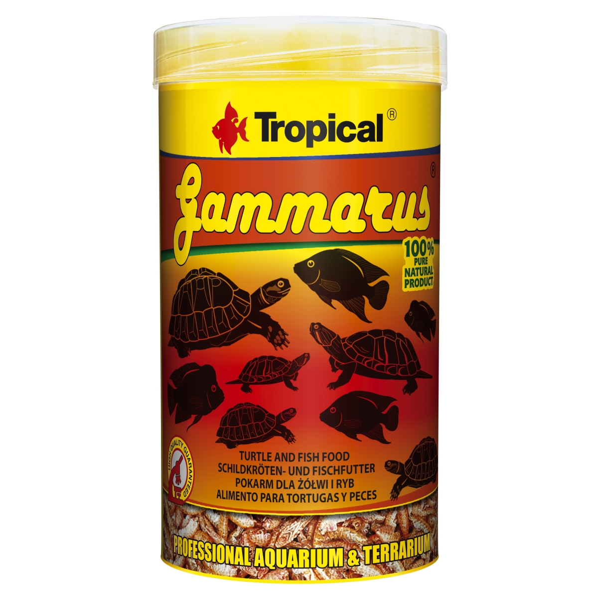 TROPICAL REPTIILIDE TÄISSÖÖT GAMMARUS 250ML # - Изображение товара