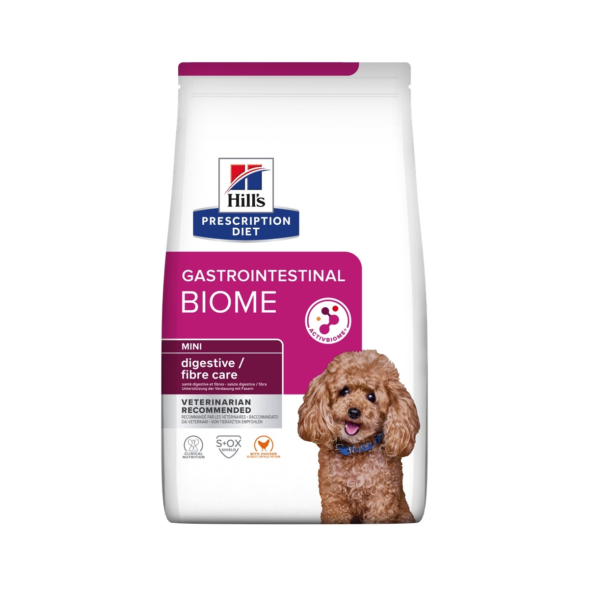 Hill's Prescription Diet GI Biome корм для собак с курицей 3кг - Изображение товара
