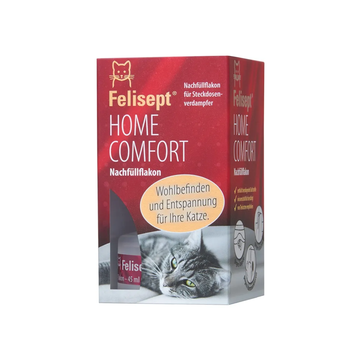 FELISEPT KASSI DIFUUSORI TÄITEPUDEL HOME COMFORT 45ML - Изображение товара