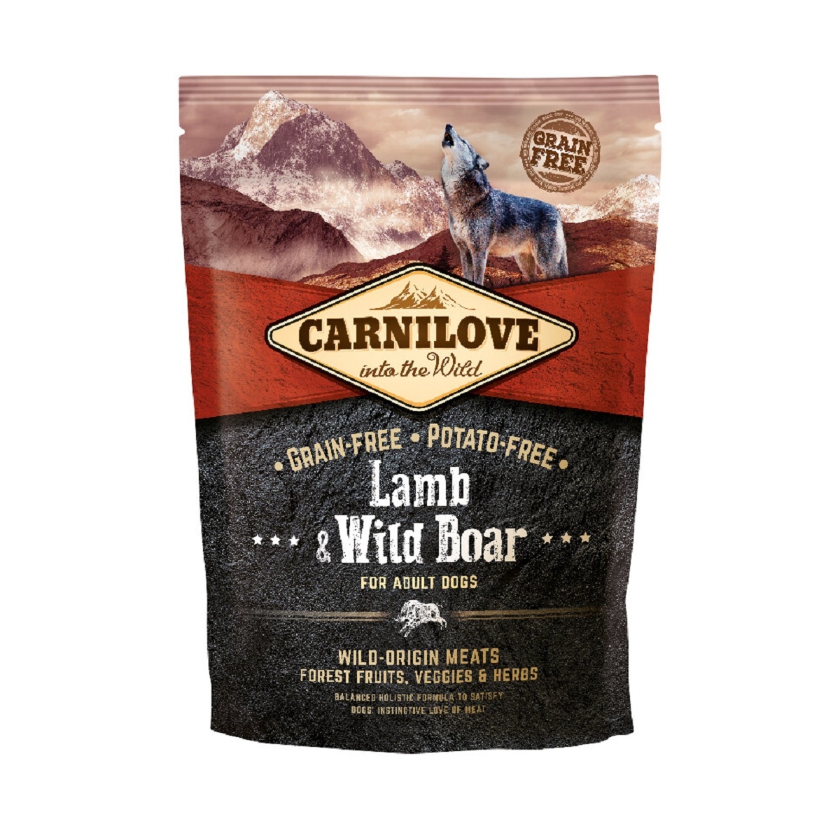 CARNILOVE KOERA TÄISSÖÖT LAMMAS/METSSIGA 1,5KG* - Изображение товара