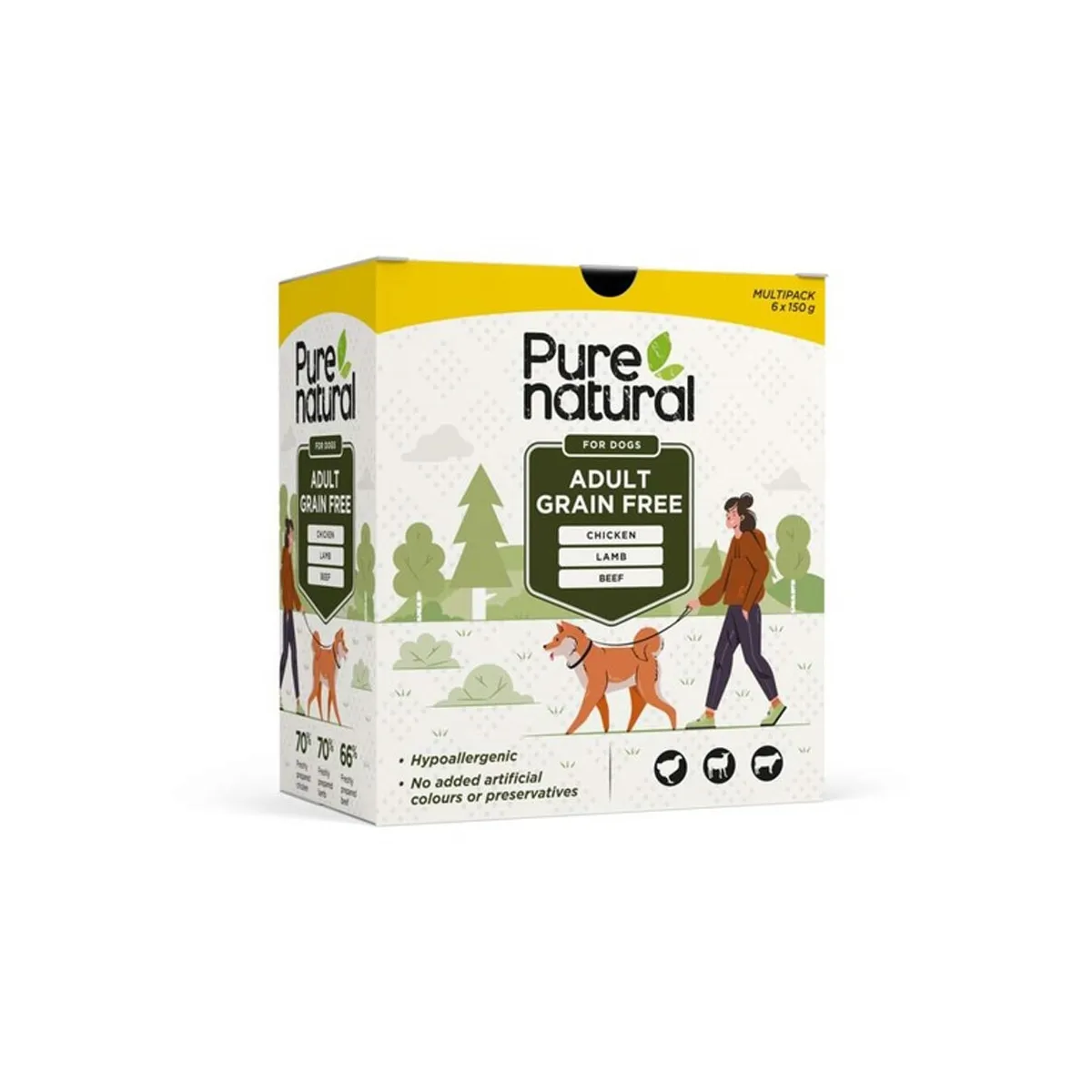 PURENATURAL KOERA EINEKOTIKE MULTIPAKK 150G N6* - Изображение товара
