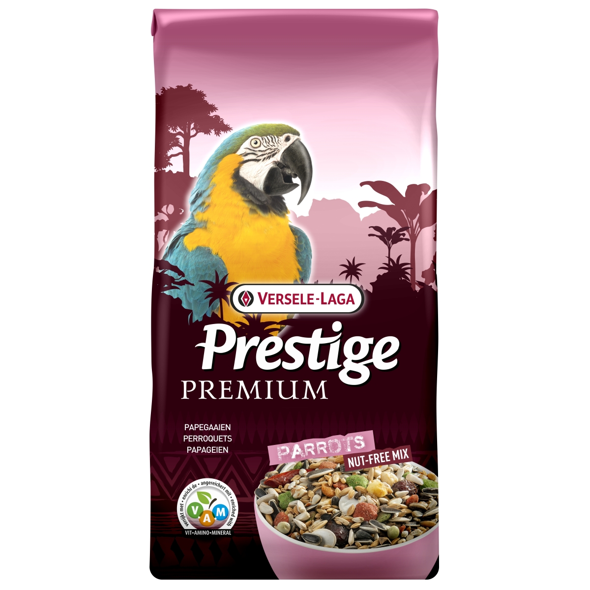 Versele-Laga Prem.Prestige Parrots корм для попугаев, 2 кг - Изображение товара