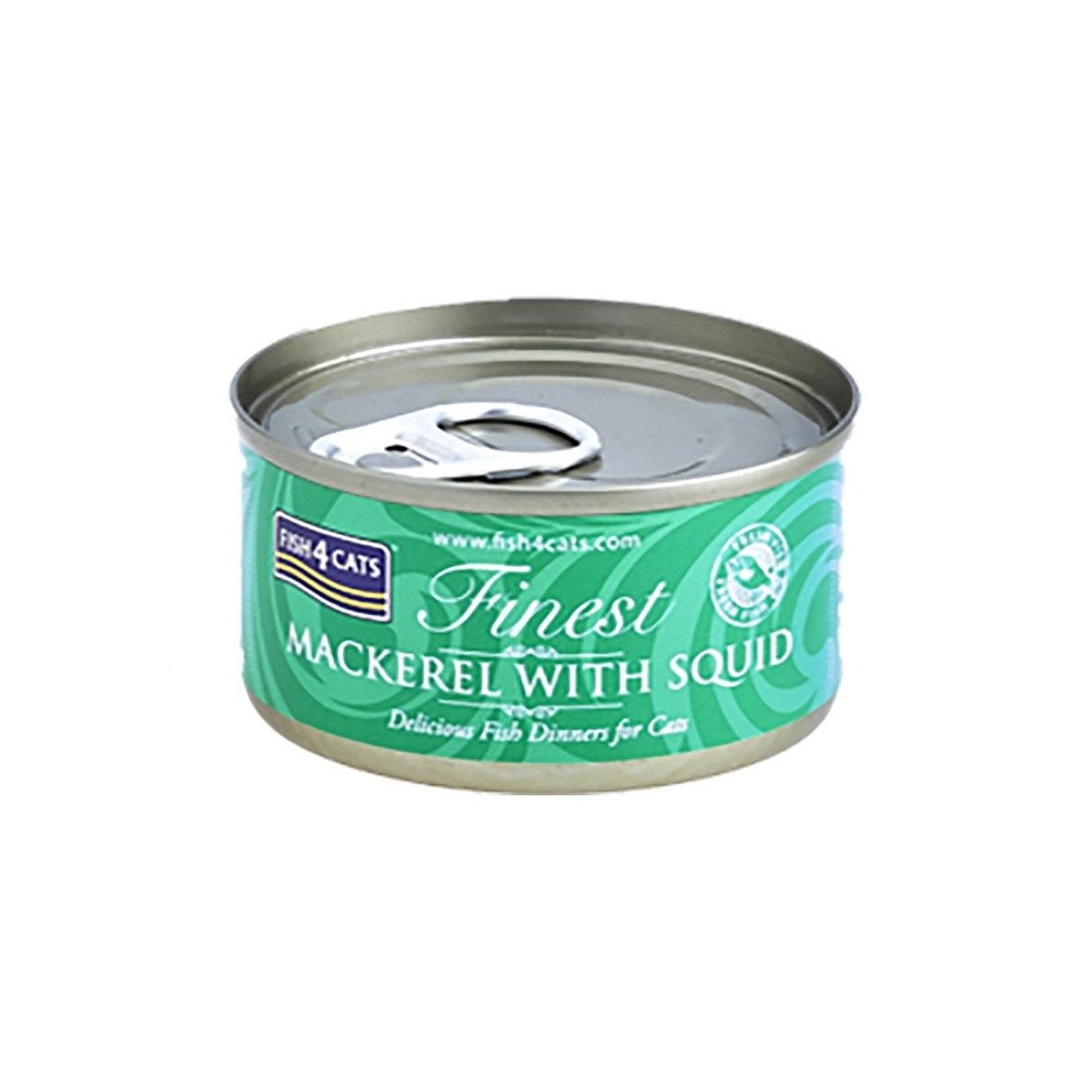 Fish4Cats консервы для кошек, скумбрия/кальмар 70 г - Изображение товара 1