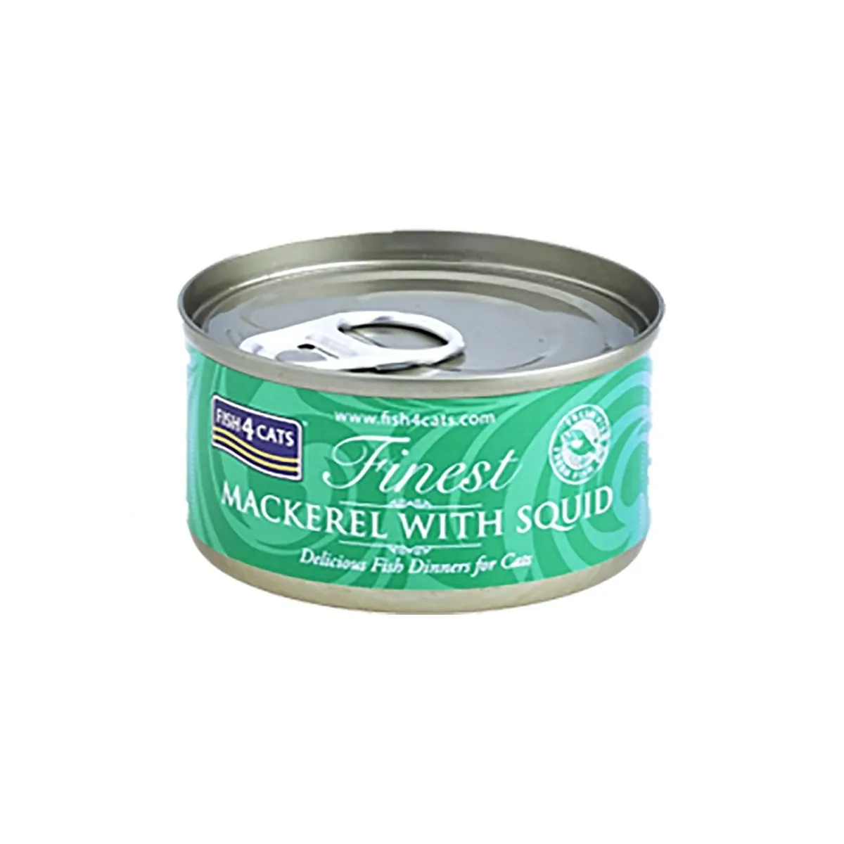 Fish4Cats консервы для кошек, скумбрия/кальмар 70 г - Изображение товара 1