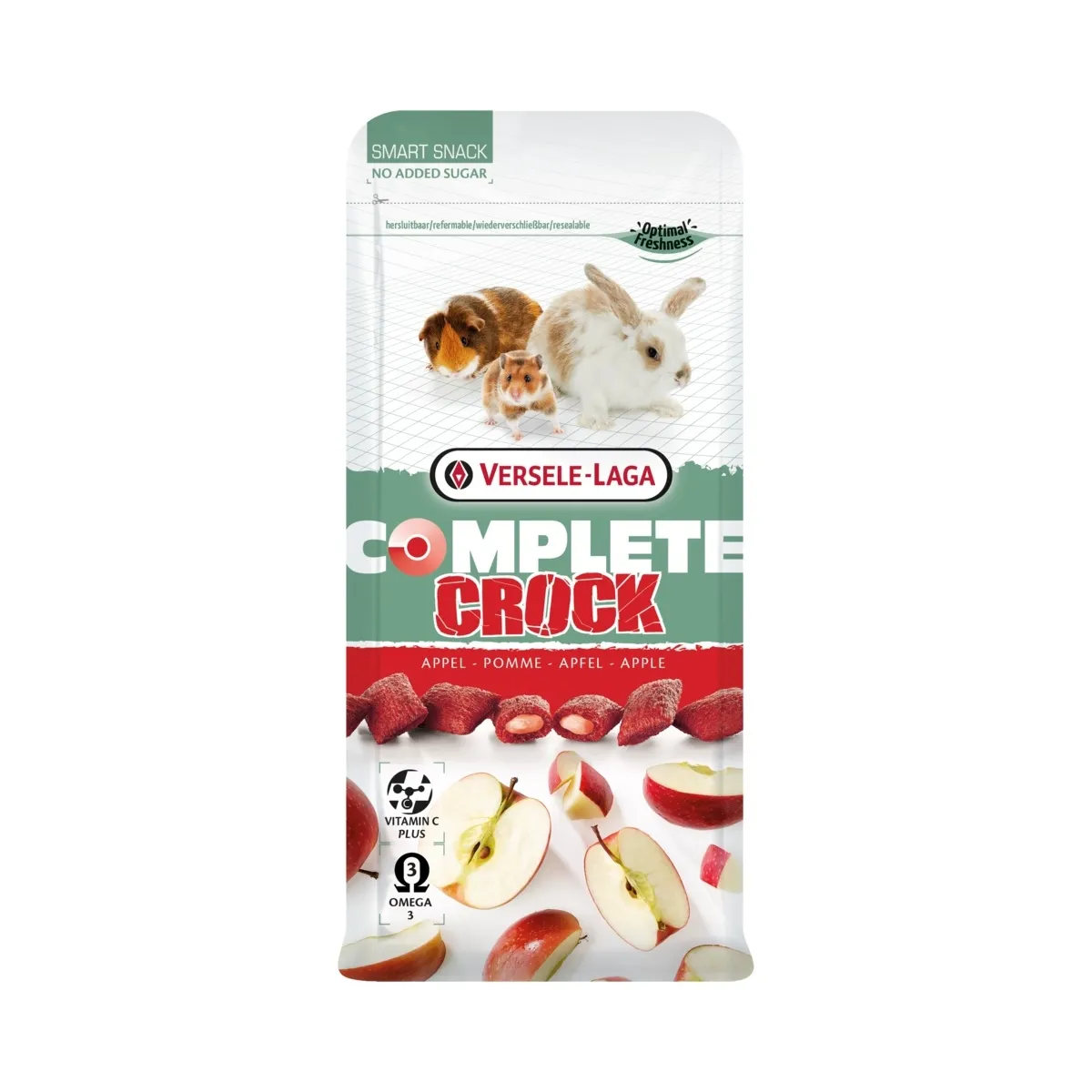 Versele-Laga Crock Complete лакомство для грызунов, яблоко, 50 г - Изображение товара