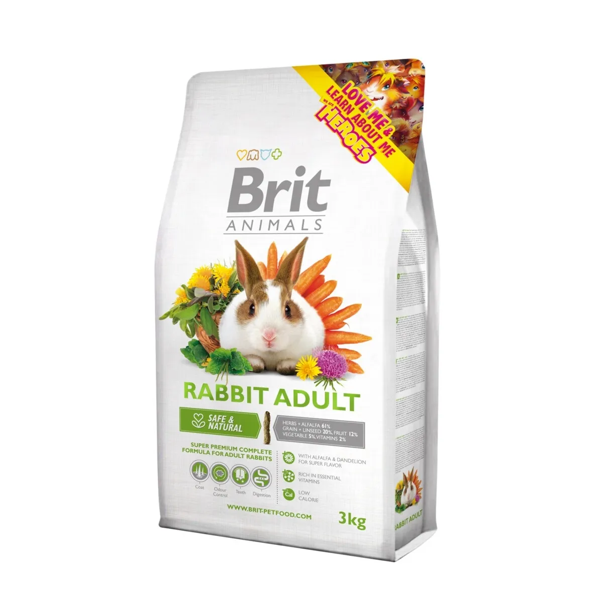 BRIT ANIMALS KÜÜLIKU TÄISSÖÖT 3KG* - Изображение товара