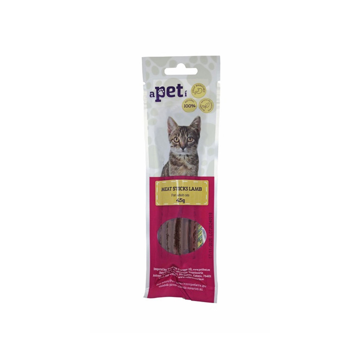 APETI KASSI MAIUS TALLELIHA PULGAD 45G - Изображение товара