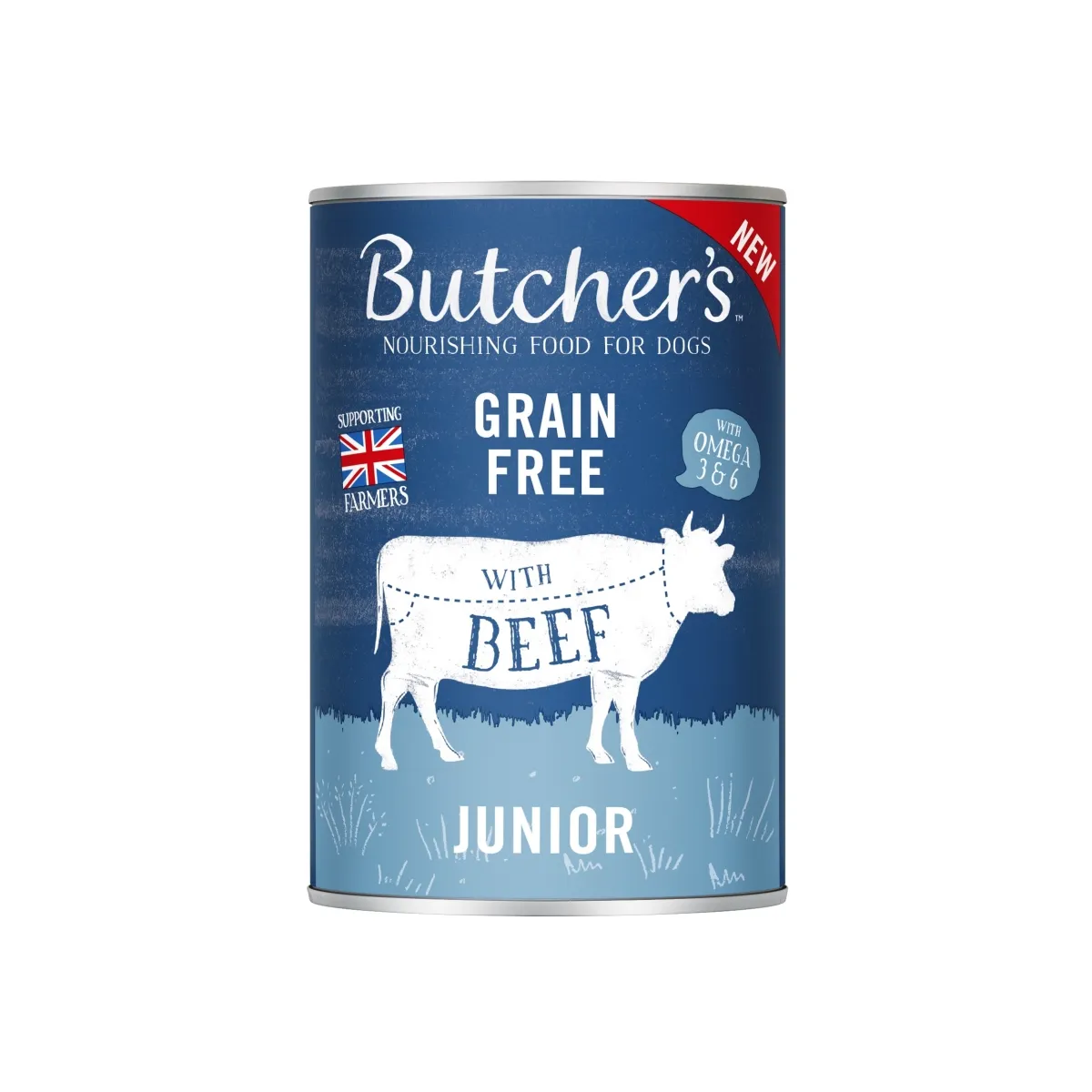Butcher's консервы Original Junior с кусочками говядины в желе 400г - Изображение товара