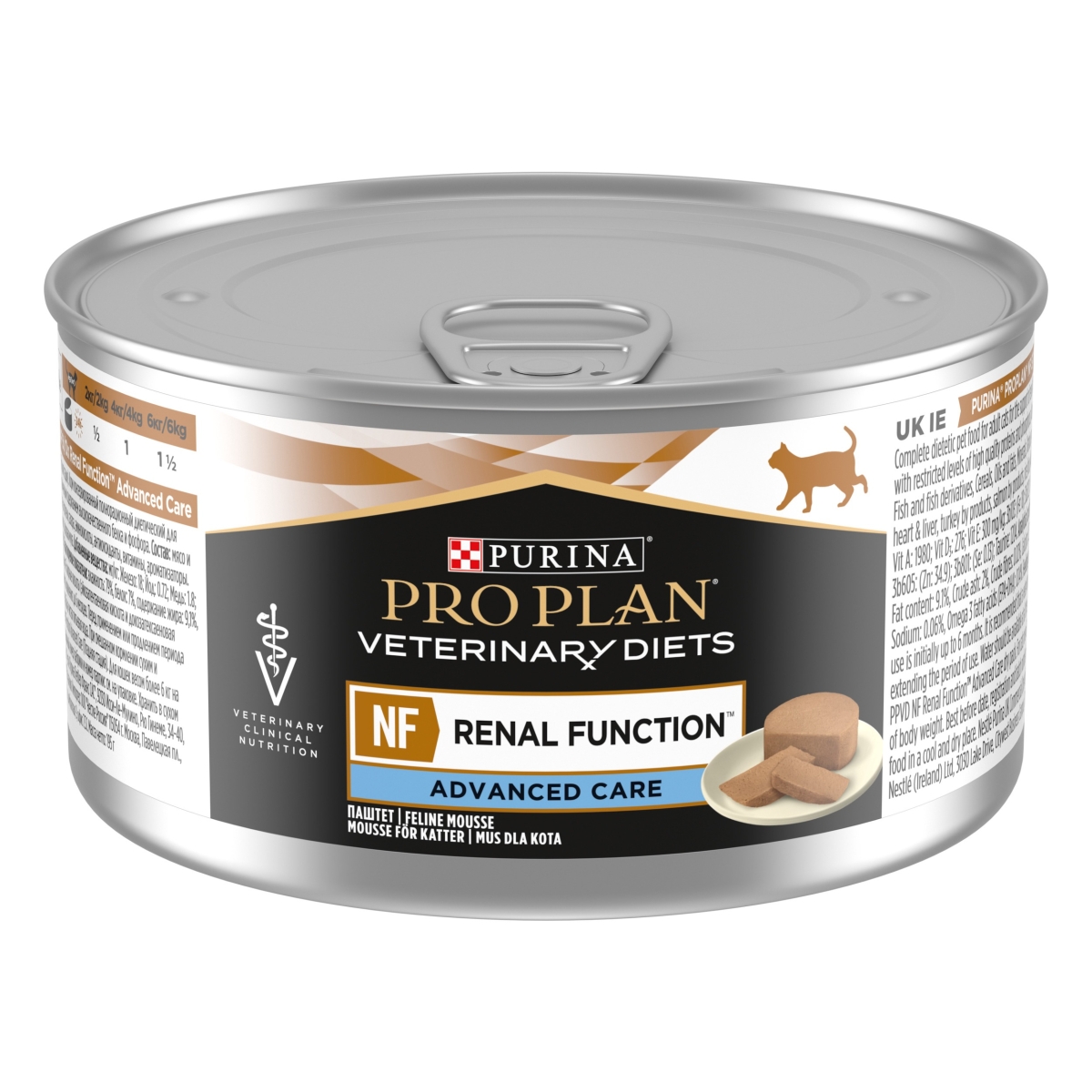 PPVD RENAL FUNCTION NF FELINE ADV.CARE KONSERV TURKEY 195G - Изображение товара