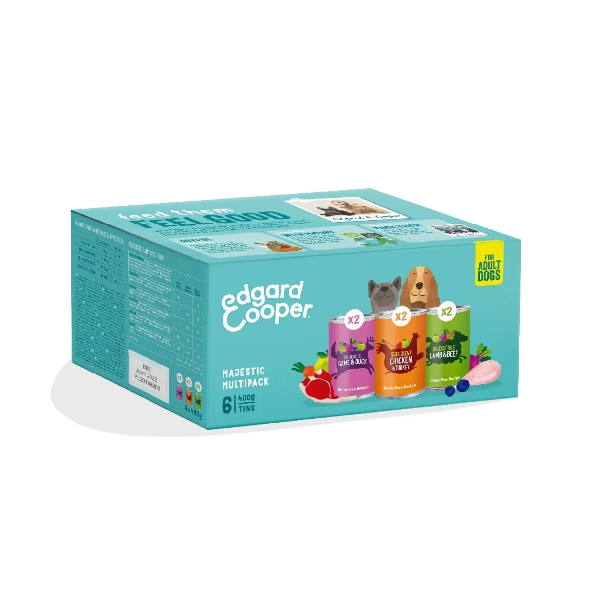 EDGARD COOPER KOERA KONSERV MULTIPAKK 400G N6 - Изображение товара