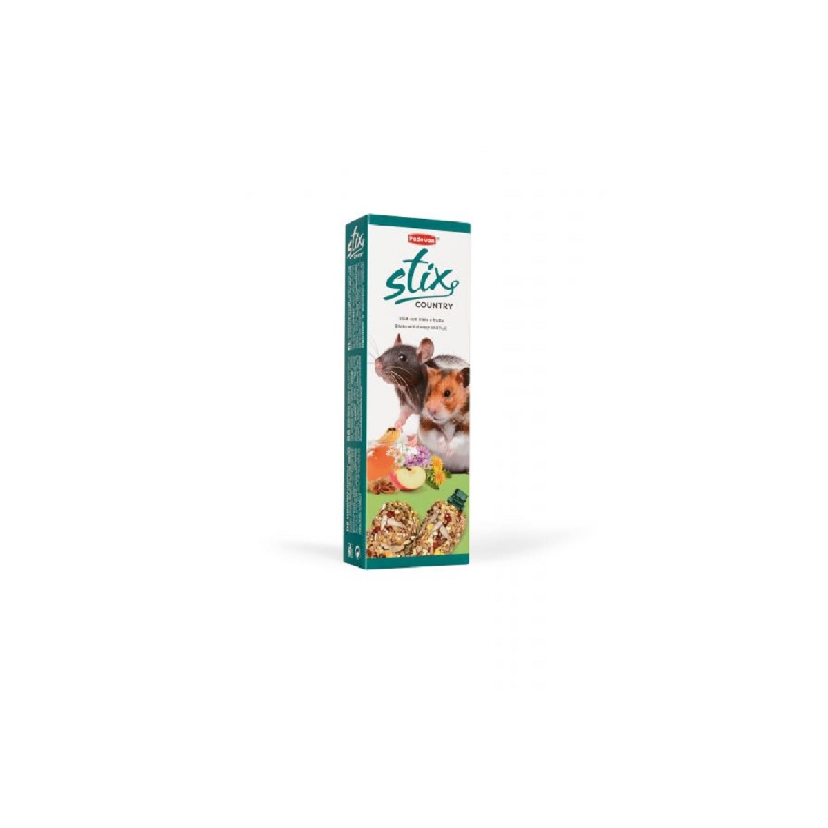 Padovan Stix Country Criceti палочки для грызунов, 100 г, 2 шт
