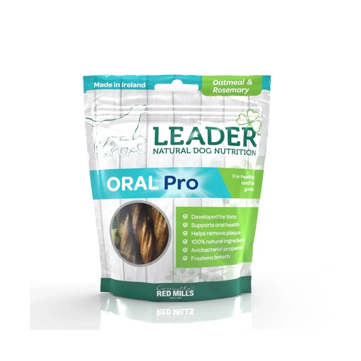 Leader Oral Pro лакомство для собак, овсянка/розмарин, 130 г - Изображение товара