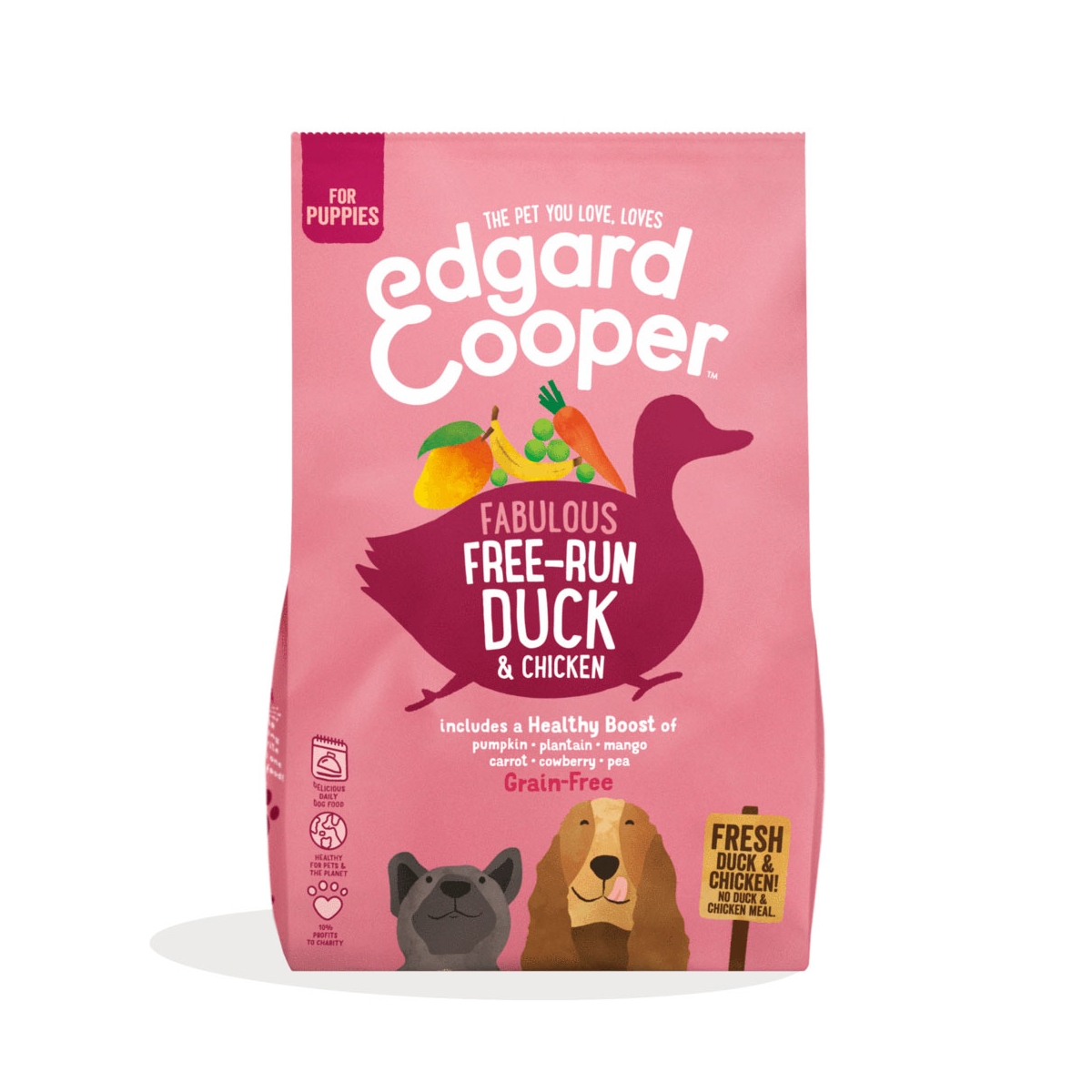 Edgard Cooper корм для собак Free-Range с курицей, 700 g