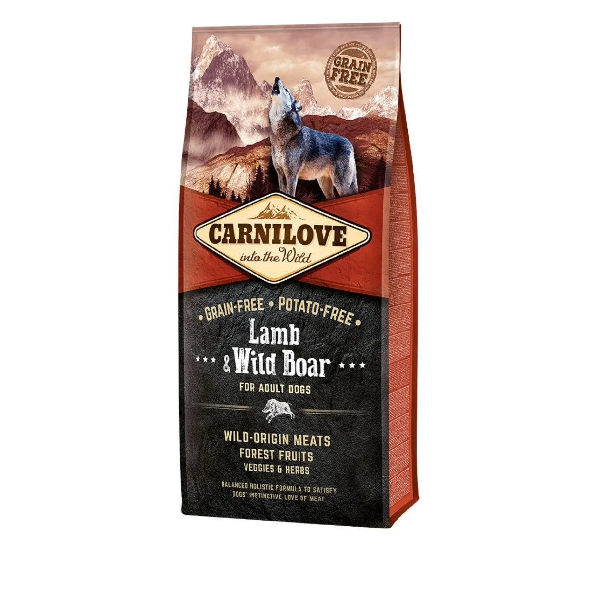 CARNILOVE KOERA TÄISSÖÖT LAMMAS/METSSIGA 12KG* - Изображение товара