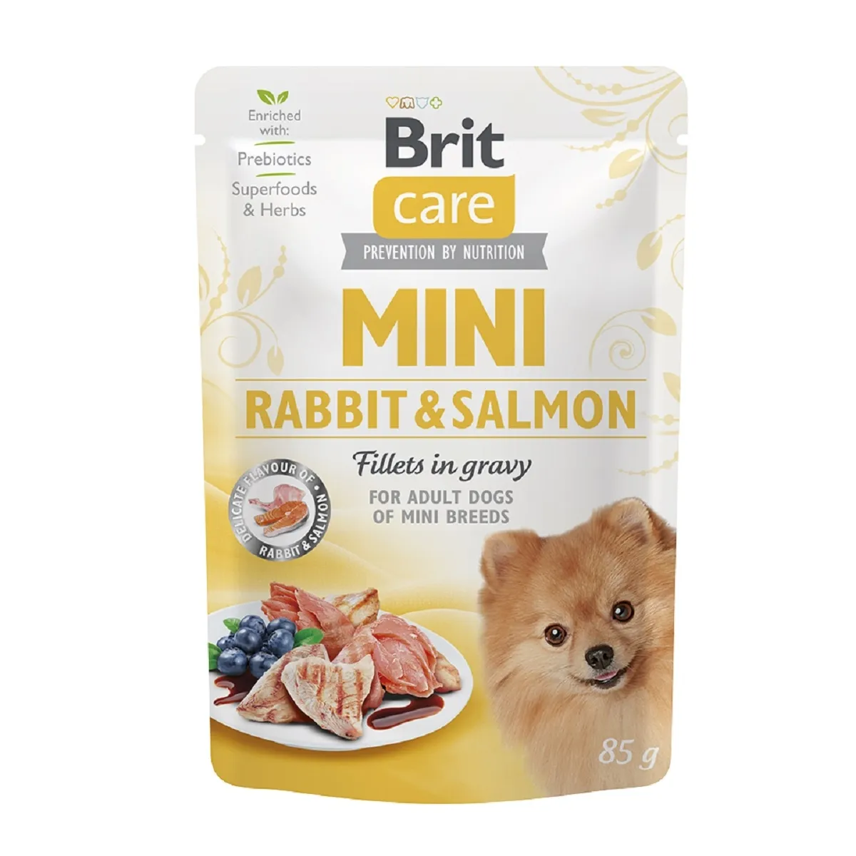BRIT CARE KOERA EINEKOTIKE JÄNES/LÕHE 85G* - Изображение товара